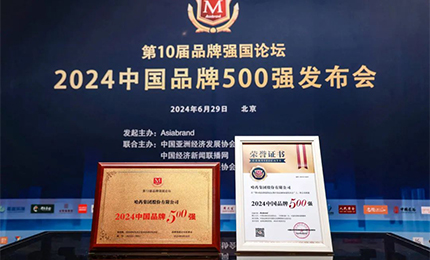 【逐梦新时代，品牌赢未来】欧博ABG品牌荣登中国品牌500强
